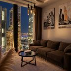 Апартаменты (Sky City Moscow Эксклюзивный мраморный! Редкая широкая панорама на все башни Москва Сити! Алиса Макc!), Апартаменты Sky City Moscow