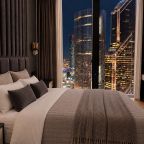 Апартаменты (Sky City Moscow Эксклюзивный мраморный! Редкая широкая панорама на все башни Москва Сити! Алиса Макc!), Апартаменты Sky City Moscow