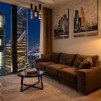 Апартаменты (Sky City Moscow Эксклюзивный мраморный! Редкая широкая панорама на все башни Москва Сити! Алиса Макc!), Апартаменты Sky City Moscow