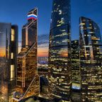 Апартаменты (Sky City Moscow Эксклюзивный мраморный! Редкая широкая панорама на все башни Москва Сити! Алиса Макc!), Апартаменты Sky City Moscow