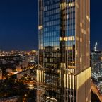 Апартаменты (Sky City Moscow Эксклюзивный мраморный! Редкая широкая панорама на все башни Москва Сити! Алиса Макc!), Апартаменты Sky City Moscow