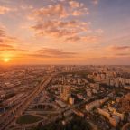 Апартаменты (Sky City Moscow 59 этаж! Редкий вид на город! Интерьер нежный как лакомка!), Апартаменты Sky City Moscow