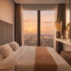 Апартаменты (Sky City Moscow 59 этаж! Редкий вид на город! Интерьер нежный как лакомка!), Апартаменты Sky City Moscow