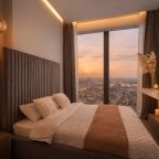 Апартаменты (Sky City Moscow 59 этаж! Редкий вид на город! Интерьер нежный как лакомка!), Апартаменты Sky City Moscow