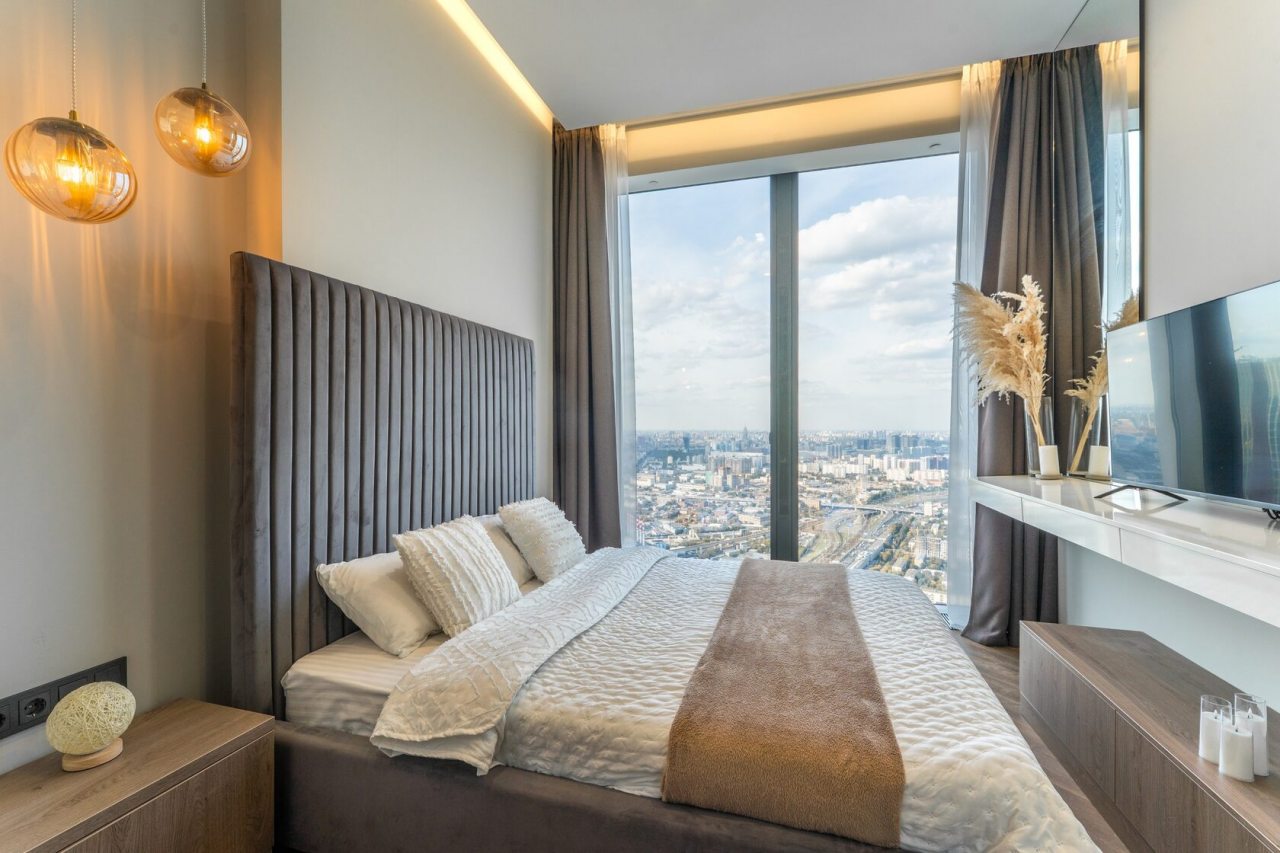 Апартаменты (Sky City Moscow 59 этаж! Невероятный вид с высоты птичьего полёта!), Апартаменты Sky City Moscow