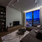 Апартаменты (Sky City Moscow 59 этаж! Редкий вид на город! Интерьер нежный как лакомка!), Апартаменты Sky City Moscow