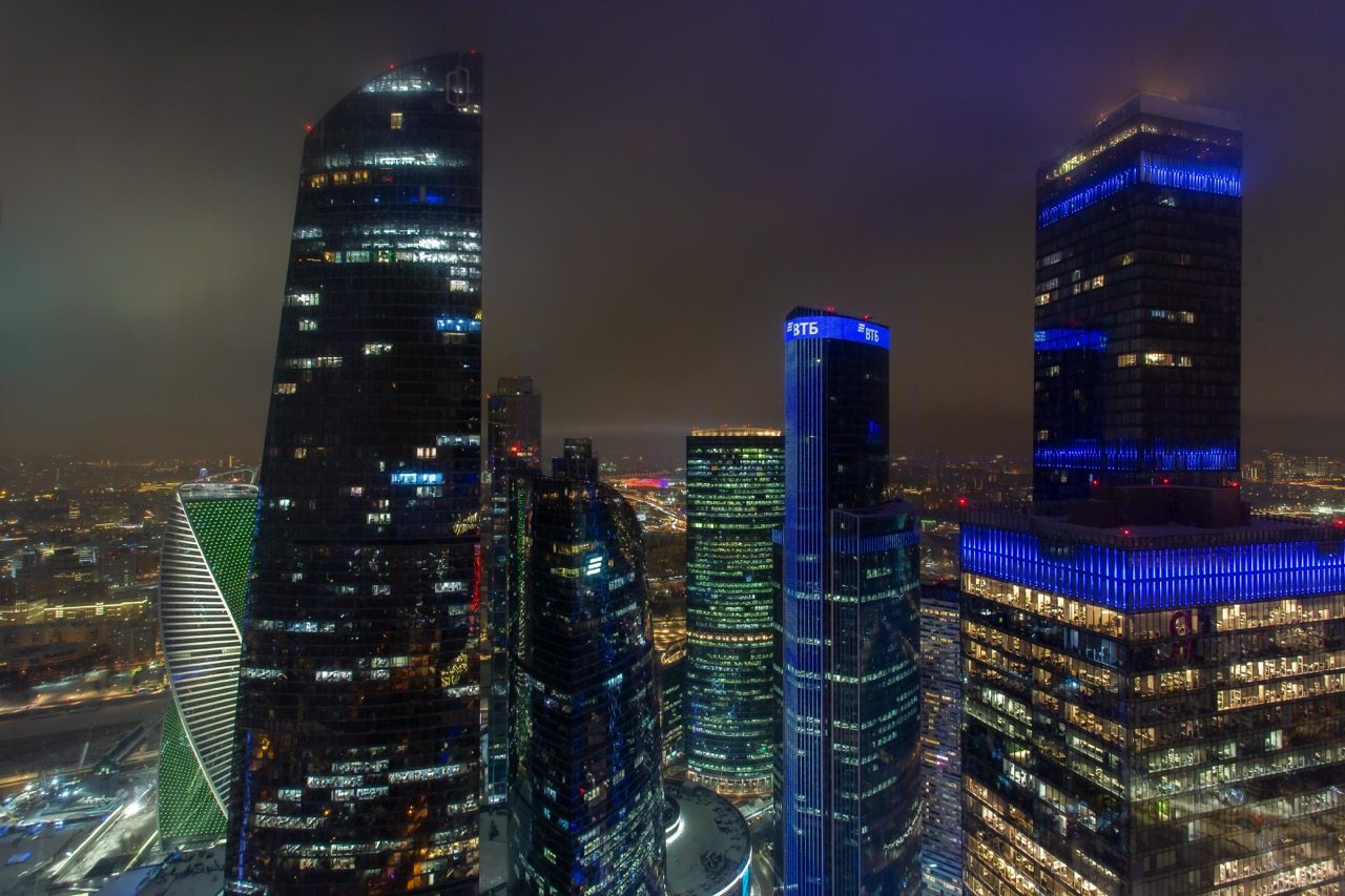 Трёхместный и более (Sky City Moscow 61 этаж! Вид на башни!), Апартаменты Sky City Moscow