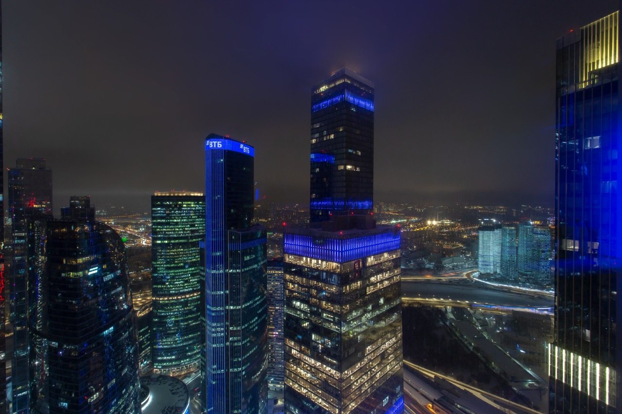 Трёхместный и более (Sky City Moscow 61 этаж! Вид на башни!), Апартаменты Sky City Moscow