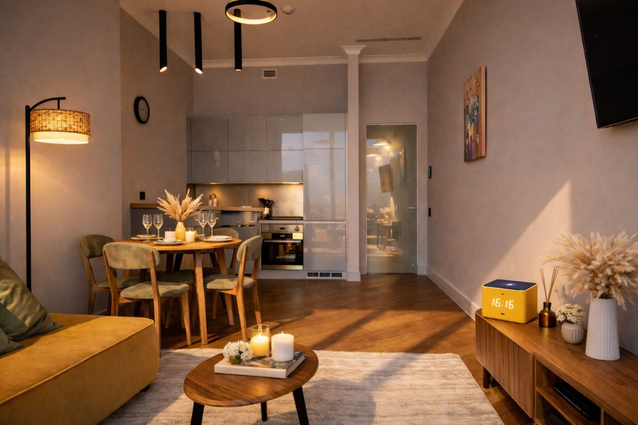 Трёхместный и более (Sky City Moscow 81 этаж!), Апартаменты Sky City Moscow