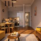 Трёхместный и более (Sky City Moscow 8Sky CIty Moscow 81 этаж! Панорамная ванна с видом на всю Москву! Самый дорогой вид в Москве! Дизайнерский интерьер!1 этаж!), Апартаменты Sky City Moscow