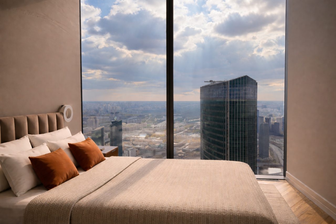 Трёхместный и более (Sky City Moscow 81 этаж!), Апартаменты Sky City Moscow