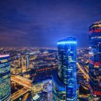 Трёхместный и более (Sky City Moscow 8Sky CIty Moscow 81 этаж! Панорамная ванна с видом на всю Москву! Самый дорогой вид в Москве! Дизайнерский интерьер!1 этаж!), Апартаменты Sky City Moscow