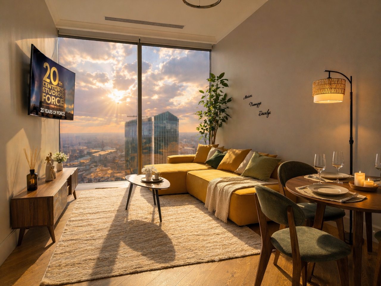 Трёхместный и более (Sky City Moscow 81 этаж!), Апартаменты Sky City Moscow