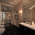 Трёхместный и более (Sky City Moscow 8Sky CIty Moscow 81 этаж! Панорамная ванна с видом на всю Москву! Самый дорогой вид в Москве! Дизайнерский интерьер!1 этаж!), Апартаменты Sky City Moscow