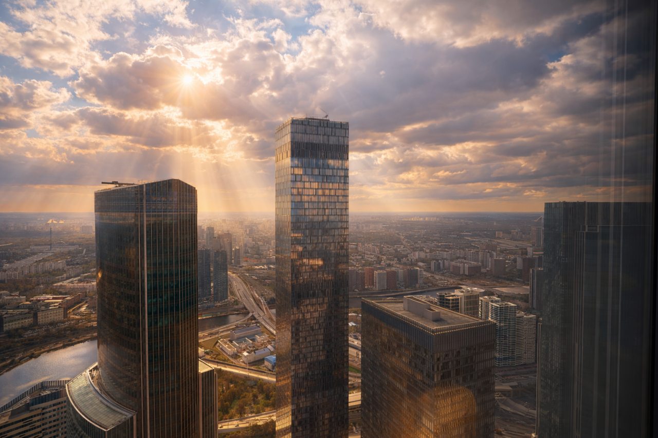 Трёхместный и более (Sky City Moscow 81 этаж!), Апартаменты Sky City Moscow