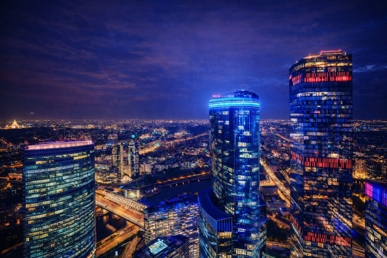 Трёхместный и более (Sky City Moscow 81 этаж!), Апартаменты Sky City Moscow