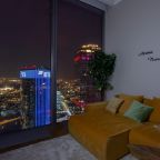 Трёхместный и более (Sky City Moscow 8Sky CIty Moscow 81 этаж! Панорамная ванна с видом на всю Москву! Самый дорогой вид в Москве! Дизайнерский интерьер!1 этаж!), Апартаменты Sky City Moscow