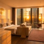 Апартаменты (Sky City Moscow LUX Студия с большим окном с видом на все башни и город!), Апартаменты Sky City Moscow
