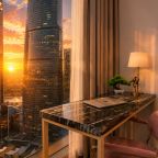 Апартаменты (Sky City Moscow LUX Студия с большим окном с видом на все башни и город!), Апартаменты Sky City Moscow