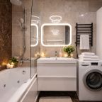 Двухместный (Sky City Moscow Уютная студия на 51 этаже с уникальным видом на все башни Москва Сити), Апартаменты Sky City Moscow