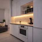 Двухместный (Sky City Moscow Уютная студия на 51 этаже с уникальным видом на все башни Москва Сити), Апартаменты Sky City Moscow