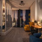Двухместный (Sky City Moscow Уютная студия на 51 этаже с уникальным видом на все башни Москва Сити), Апартаменты Sky City Moscow