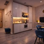 Двухместный (Sky City Moscow Уютная студия на 51 этаже с уникальным видом на все башни Москва Сити), Апартаменты Sky City Moscow
