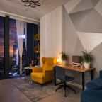 Двухместный (Sky City Moscow Уютная студия на 51 этаже с уникальным видом на все башни Москва Сити), Апартаменты Sky City Moscow