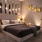 Двухместный (Sky City Moscow Уютная студия на 51 этаже с уникальным видом на все башни Москва Сити), Апартаменты Sky City Moscow