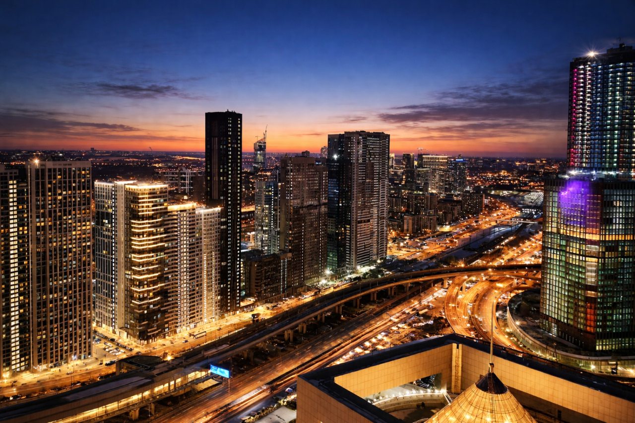 Апартаменты (Sky City Moscow Закатная сторона! 43 этаж!), Апартаменты Sky City Moscow