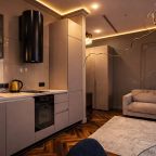 Апартаменты (Sky City Moscow Уютная Студия на 43 этаже с видом на закат! Lux дизайн! Виден весь город!), Апартаменты Sky City Moscow