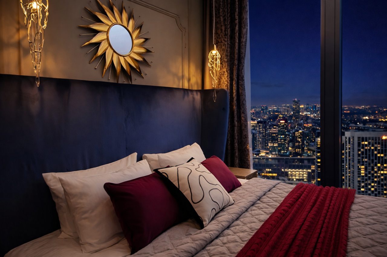Апартаменты (Sky City Moscow Закатная сторона! 43 этаж!), Апартаменты Sky City Moscow