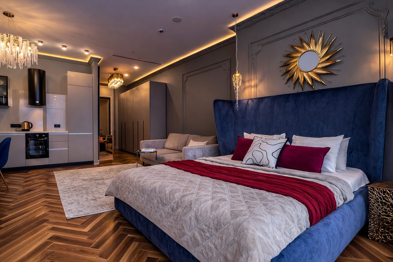 Апартаменты (Sky City Moscow Закатная сторона! 43 этаж!), Апартаменты Sky City Moscow