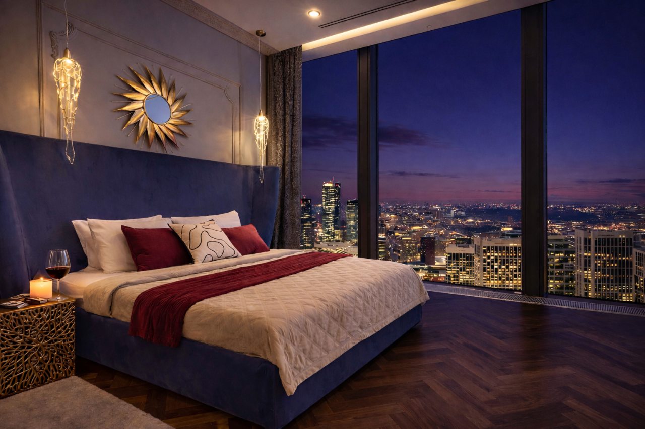 Апартаменты (Sky City Moscow Закатная сторона! 43 этаж!), Апартаменты Sky City Moscow