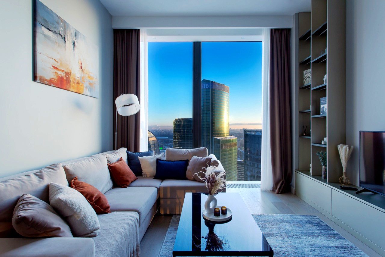 Апартаменты (Sky City Moscow Эксклюзивный VIP апартамент с закатной стороной на 58 этаже!), Апартаменты Sky City Moscow