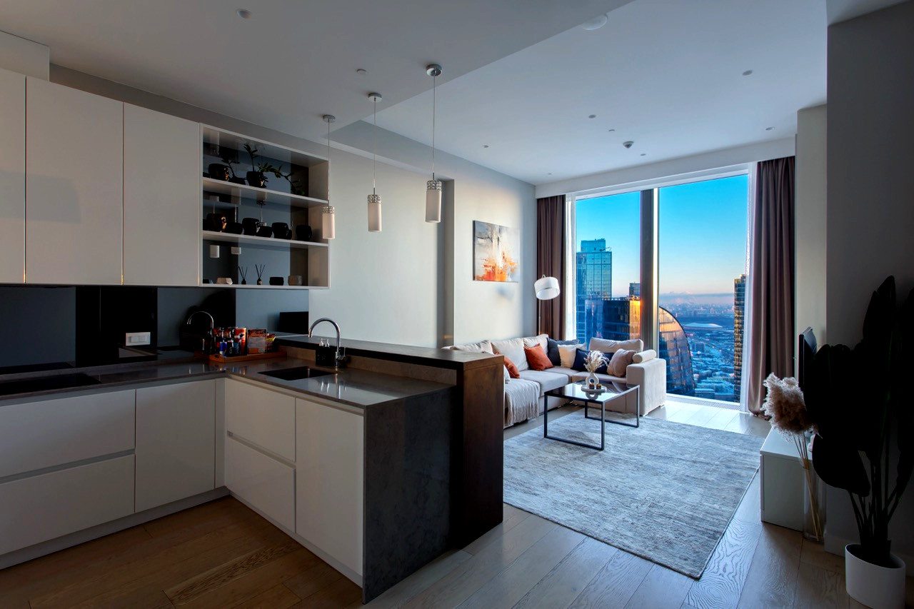 Апартаменты (Sky City Moscow Эксклюзивный VIP апартамент с закатной стороной на 58 этаже!), Апартаменты Sky City Moscow