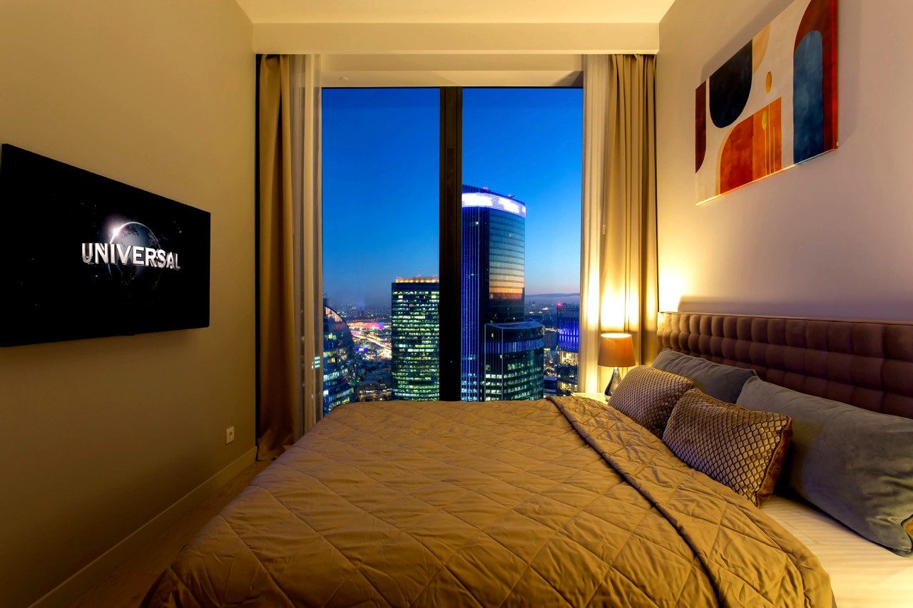 Апартаменты (Sky City Moscow Эксклюзивный VIP апартамент с закатной стороной на 58 этаже!), Апартаменты Sky City Moscow