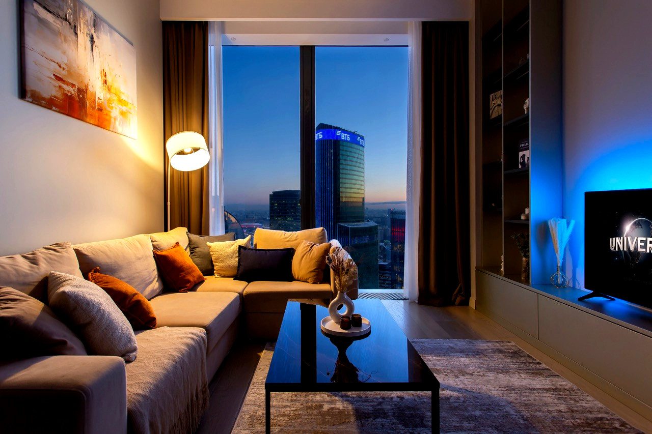 Апартаменты (Sky City Moscow Эксклюзивный VIP апартамент с закатной стороной на 58 этаже!), Апартаменты Sky City Moscow