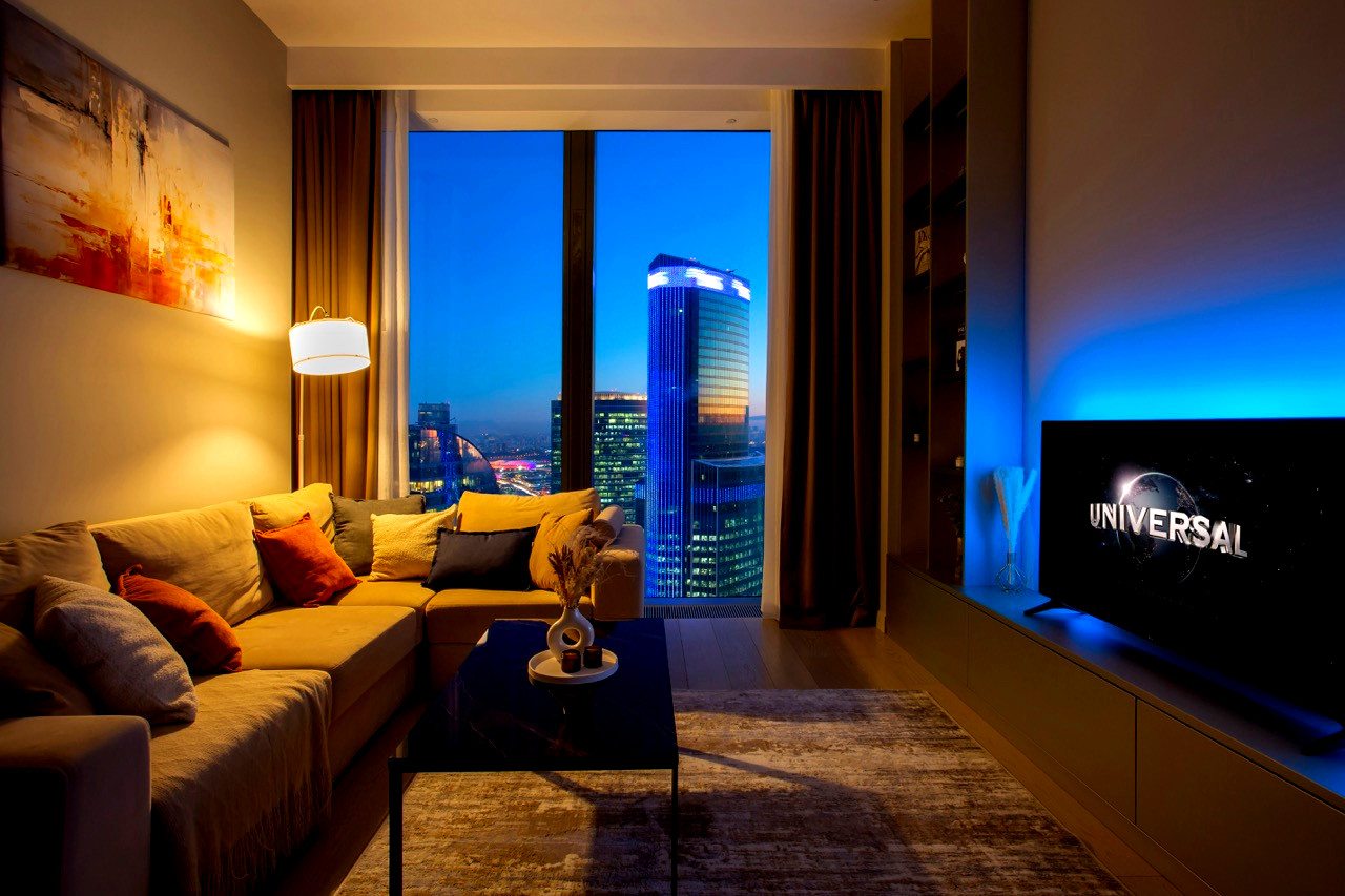 Апартаменты (Sky City Moscow Эксклюзивный VIP апартамент с закатной стороной на 58 этаже!), Апартаменты Sky City Moscow