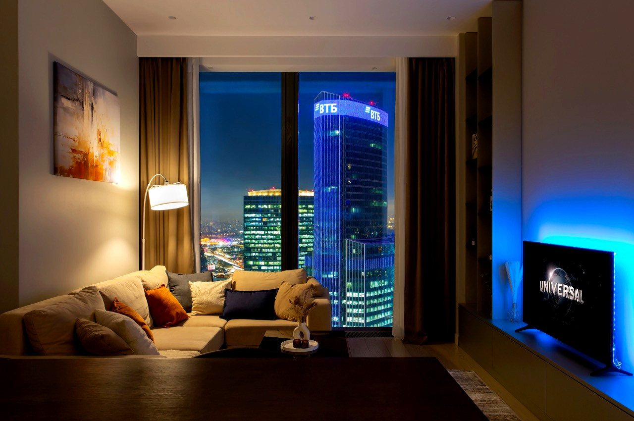 Апартаменты (Sky City Moscow Эксклюзивный VIP апартамент с закатной стороной на 58 этаже!), Апартаменты Sky City Moscow