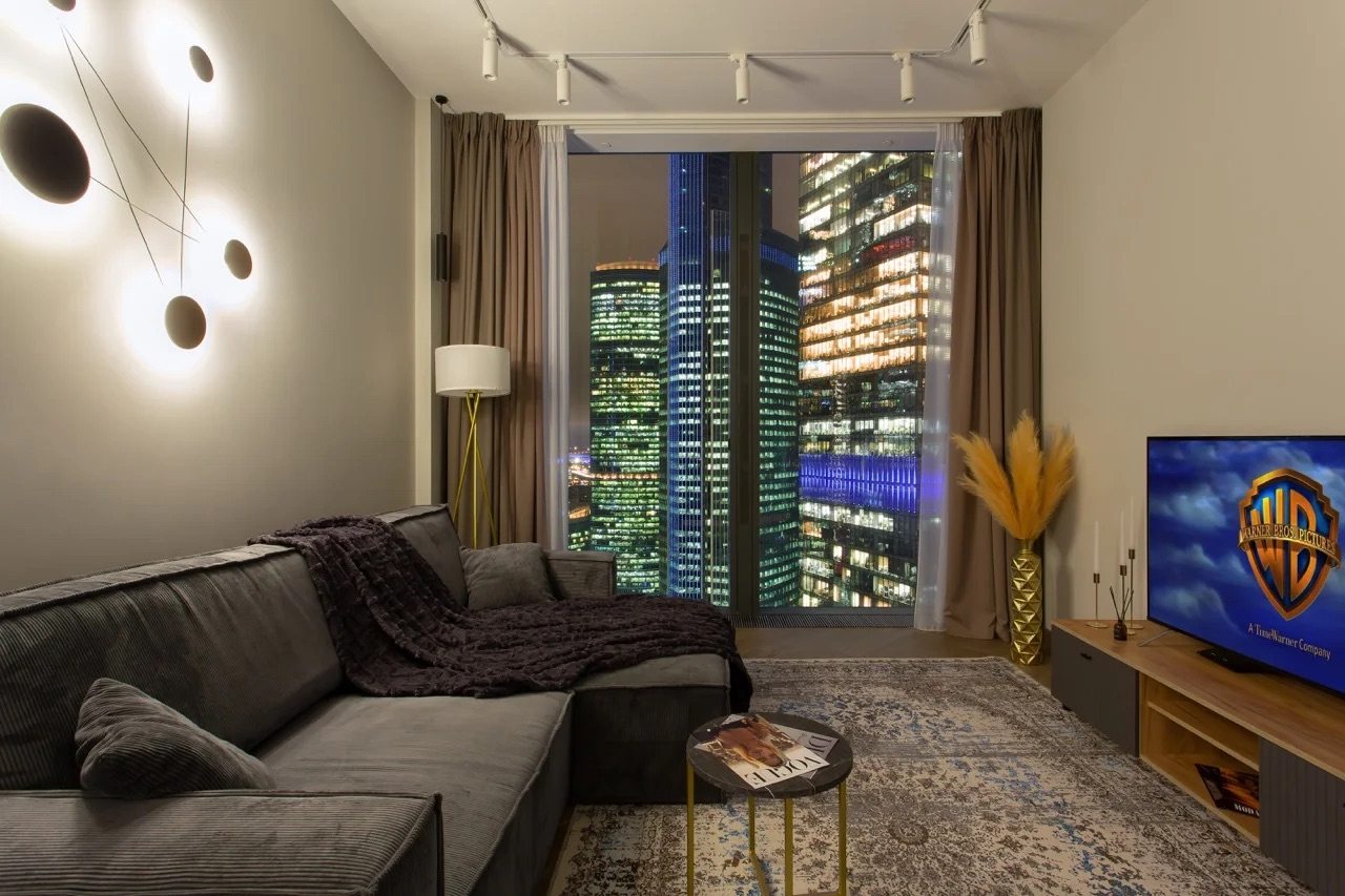 Апартаменты (Sky City Moscow Апартамент с невероятным видом на СИТИ), Апартаменты Sky City Moscow