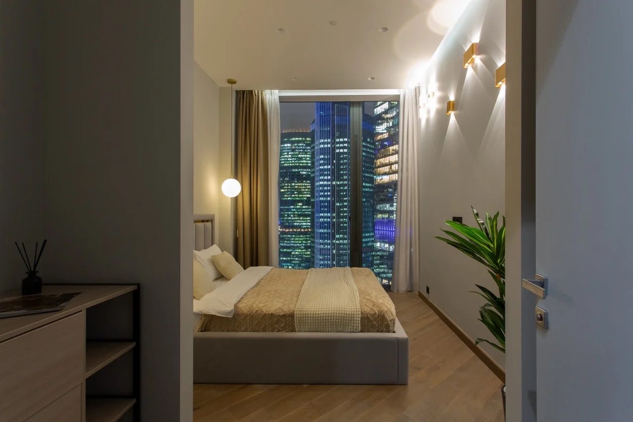 Апартаменты (Sky City Moscow Апартамент с невероятным видом на СИТИ), Апартаменты Sky City Moscow