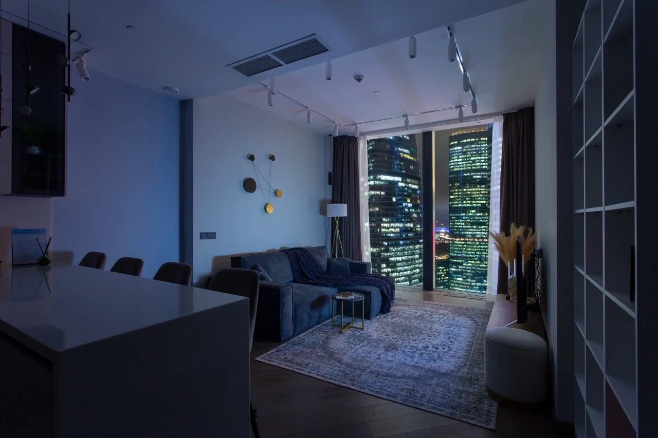 Апартаменты (Sky City Moscow Апартамент с невероятным видом на СИТИ), Апартаменты Sky City Moscow