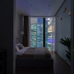 Апартаменты (Sky City Moscow Особенный вид на Лужники, Парк Победы, башни и город!), Апартаменты Sky City Moscow