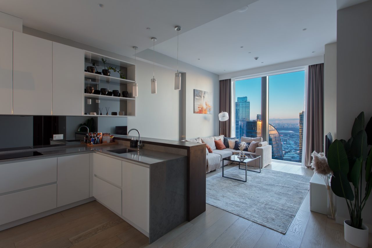 Апартаменты (Sky City Moscow Эксклюзивный VIP апартамент с закатной стороной на 58 этаже!), Апартаменты Sky City Moscow