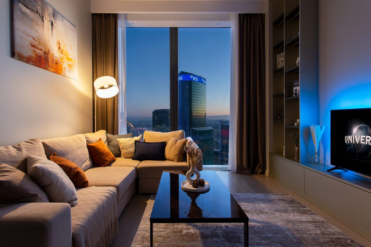 Апартаменты (Sky City Moscow Эксклюзивный VIP апартамент с закатной стороной на 58 этаже!), Апартаменты Sky City Moscow