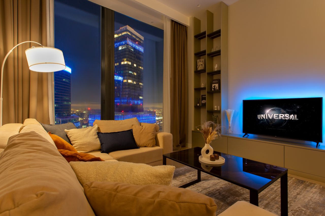 Апартаменты (Sky City Moscow Эксклюзивный VIP апартамент с закатной стороной на 58 этаже!), Апартаменты Sky City Moscow