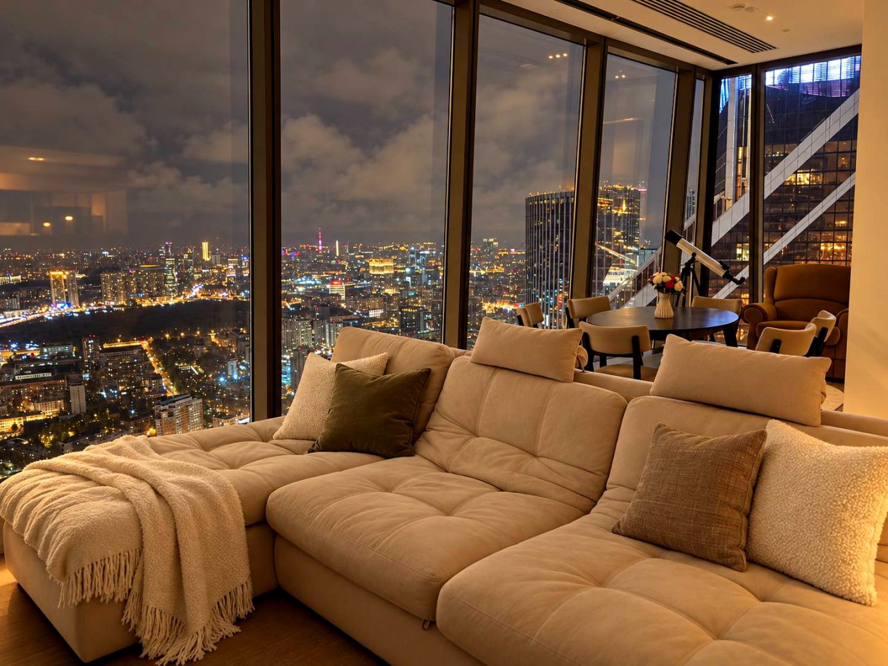 Апартаменты (Sky City Moscow Знаменитый вид 