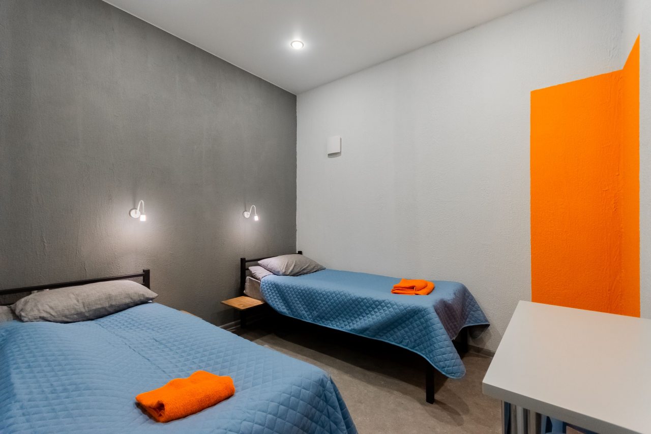 Двухместный (Двухместный номер с раздельными кроватями), Хостел ВВ хостел