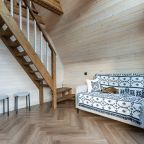 Дом (А-Фрейм на море, в окружении гор и леса), Коттедж Leo Land Glamping